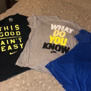 Nike T-shirts x3